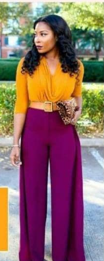 Ami Black — Editor-in-Chief in official Royal Plum and Marigold Yellow