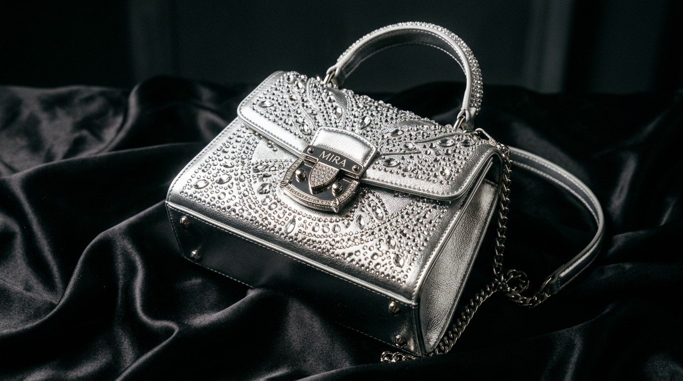 Metallic statement designer bag trend in 2026